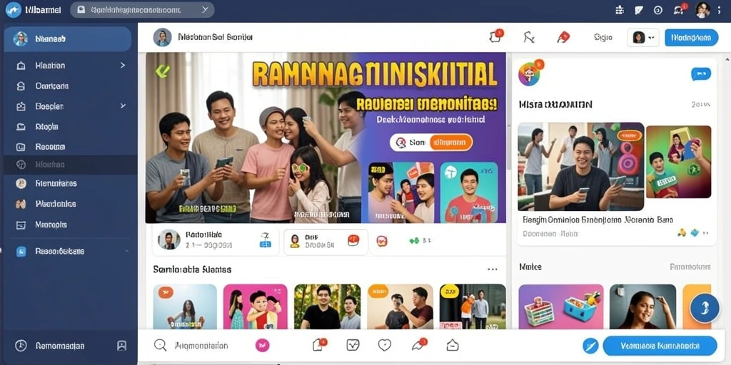 Tampilan antarmuka yang menarik dan mudah digunakan.